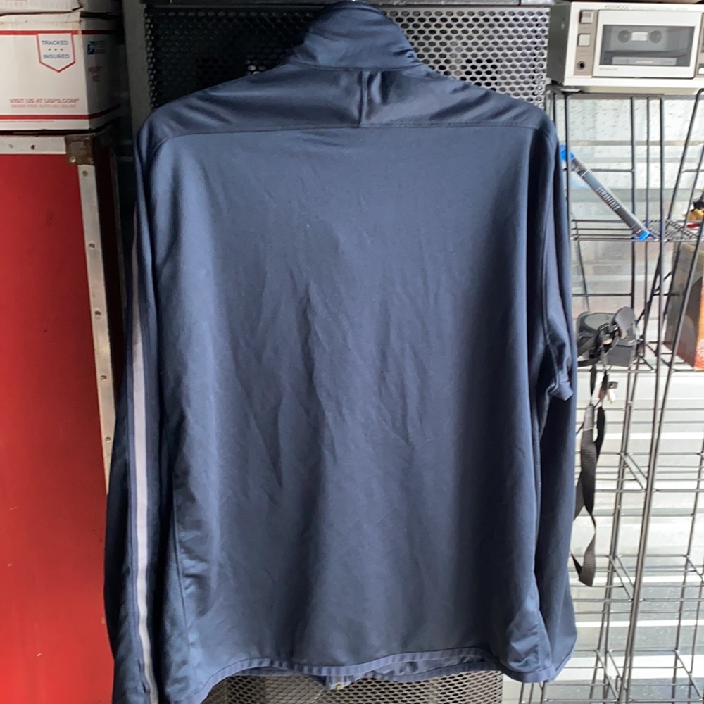 Nike Polyester Zip Up Lightweight Jacket Szxl - image 6